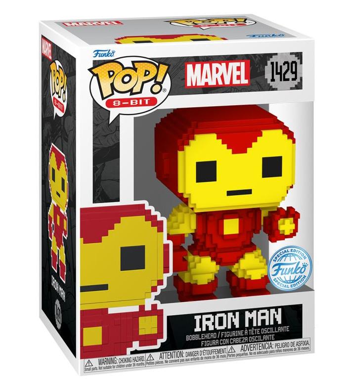 Funko - POP! - Marvel Comics: 8-Bit - Iron Man 8-Bit Vinyl