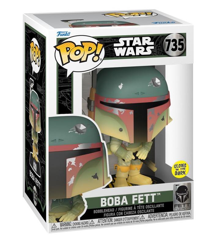 Funko - POP! - Star Wars: Fett Legacy - Boba Fett Glow Vinyl