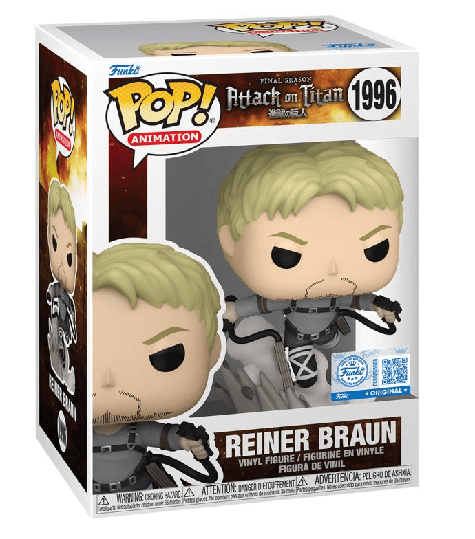 Funko - POP! - Attack on Titan - Reiner Vinyl 