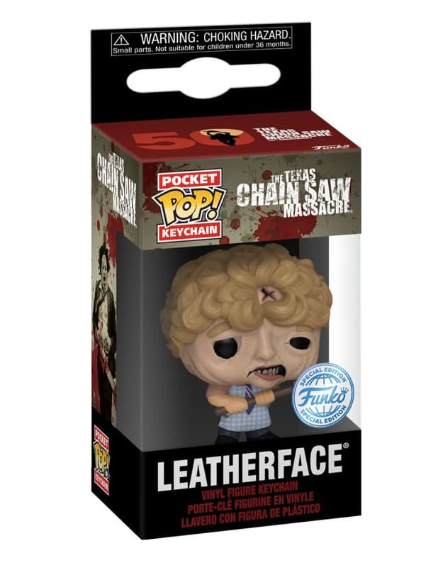 Funko - POP! - Texas Chainsaw Massacre - Leatherface with Hammer Keychain