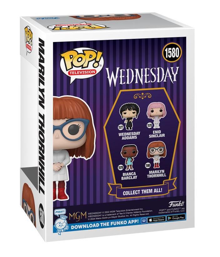 Produktbild Funko - POP! - Wednesday (TV) - Marilyn Thornhill (Rave'N) Vinyl 3 von 3