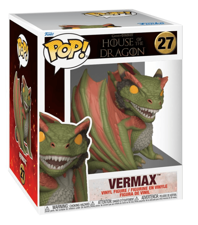Funko - POP! - House of the Dragon - Vermax 6" Vinyl