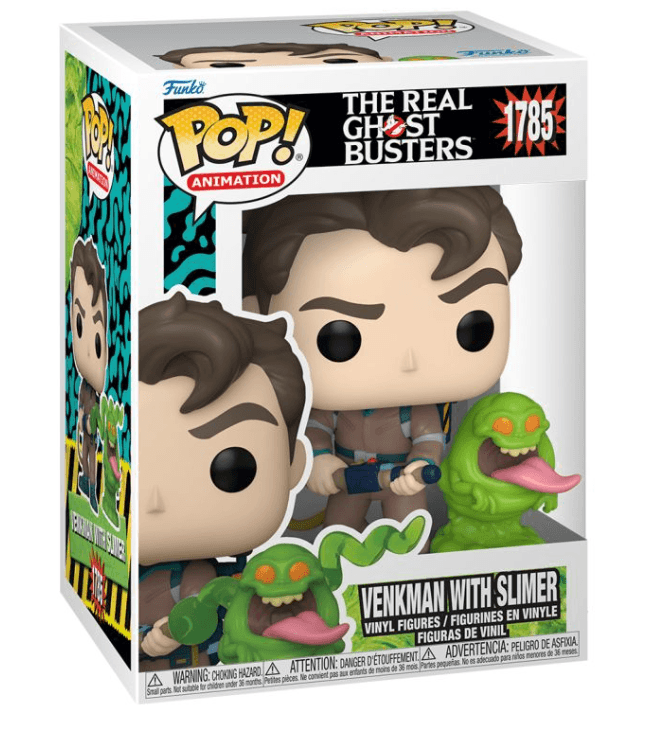 Funko - POP! - The Real Ghostbusters (TV'86) - Venkman w/Slimer Vinyl
