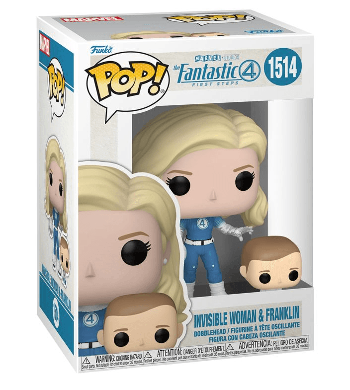 Funko - POP! - Fantastic Four (2025) - Invisible Woman & Franklin Vinyl