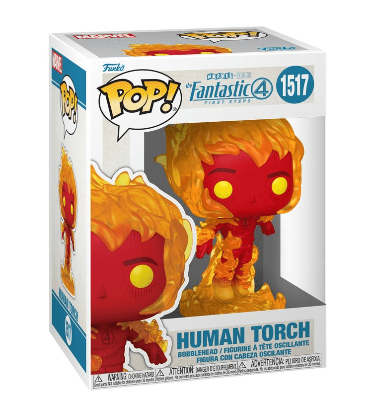 Funko - POP! - Fantastic Four (2025) - Human Torch Vinyl