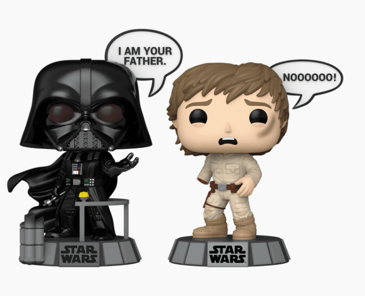 Produktbild Funko - POP! - Star Wars - Darth Vader & Luke Skywalker Sayings 2-Pack 2 von 2