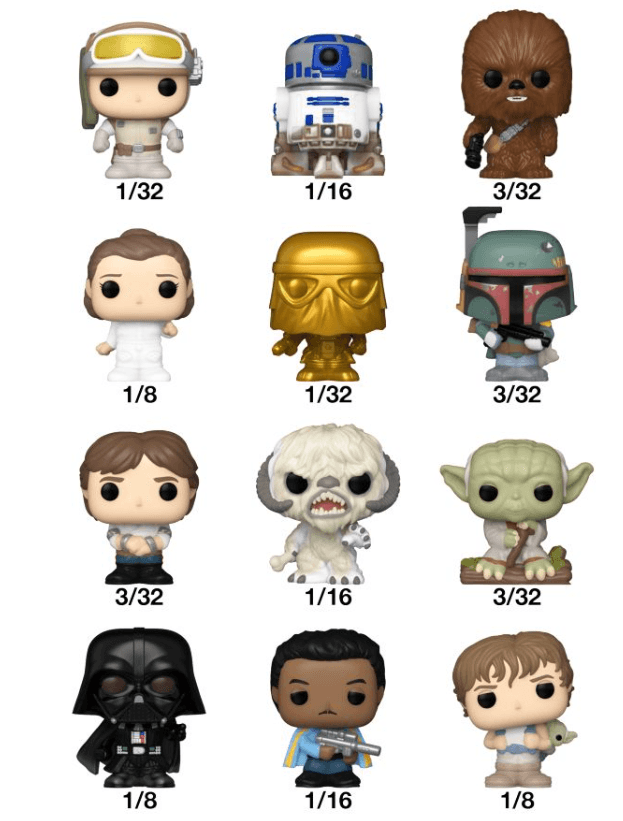 Produktbild Funko - POP! - Star Wars - Series 2 Bitty Pop! Blind Bag, sortiert, 1 Stück 2 von 2