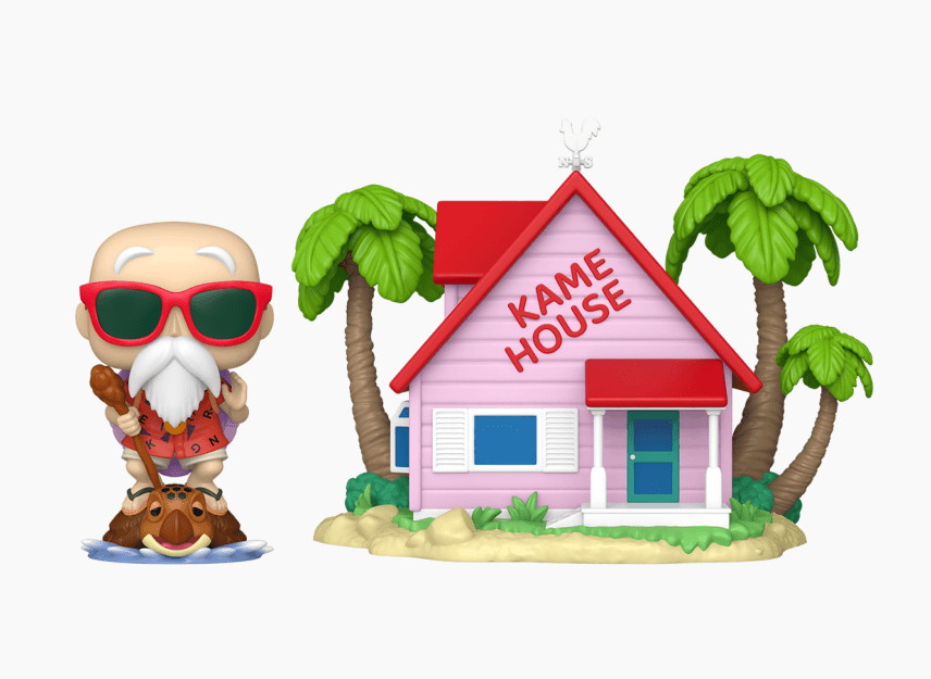 Produktbild Funko - POP! - Dragon Ball - Master Roshi w/Kame House Town 2 von 2