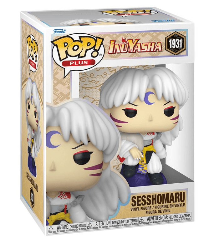 Funko - POP! - Inuyasha - Sesshomaru (Sitting) Plus