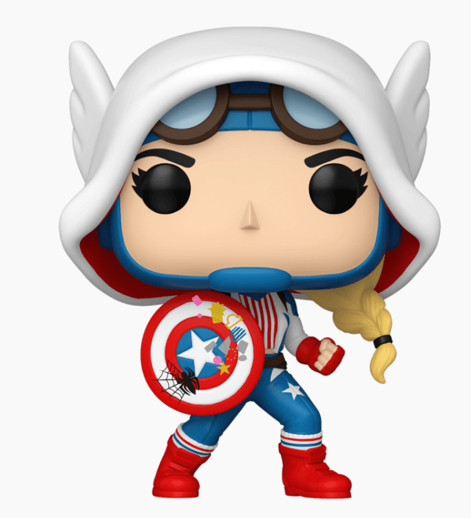 Produktbild Funko - POP! - Marvel Comics: Gwen-Verse - Cap-Gwen Vinyl 2 von 2