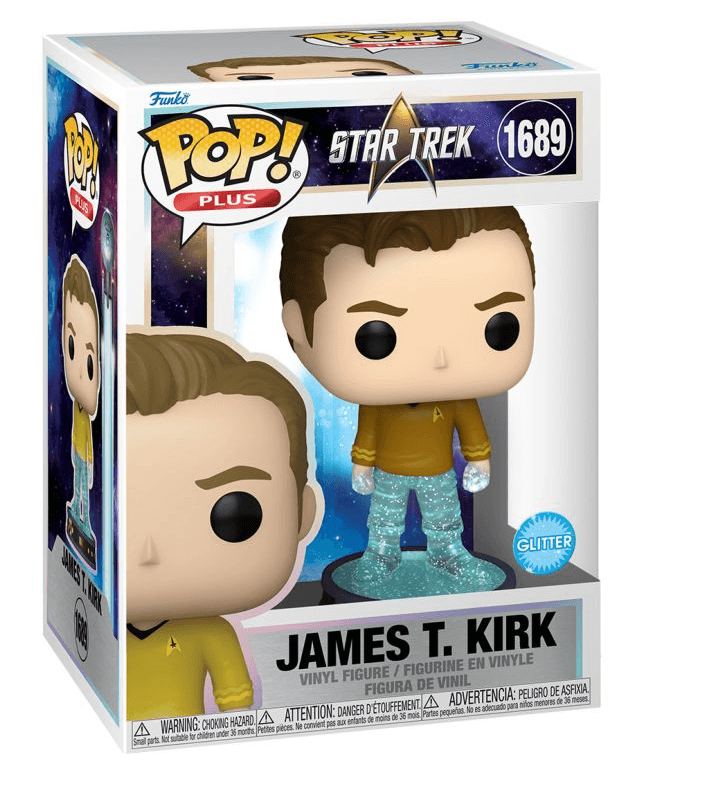 Funko - POP! - Star Trek - Transporting James T. Kirk Plus