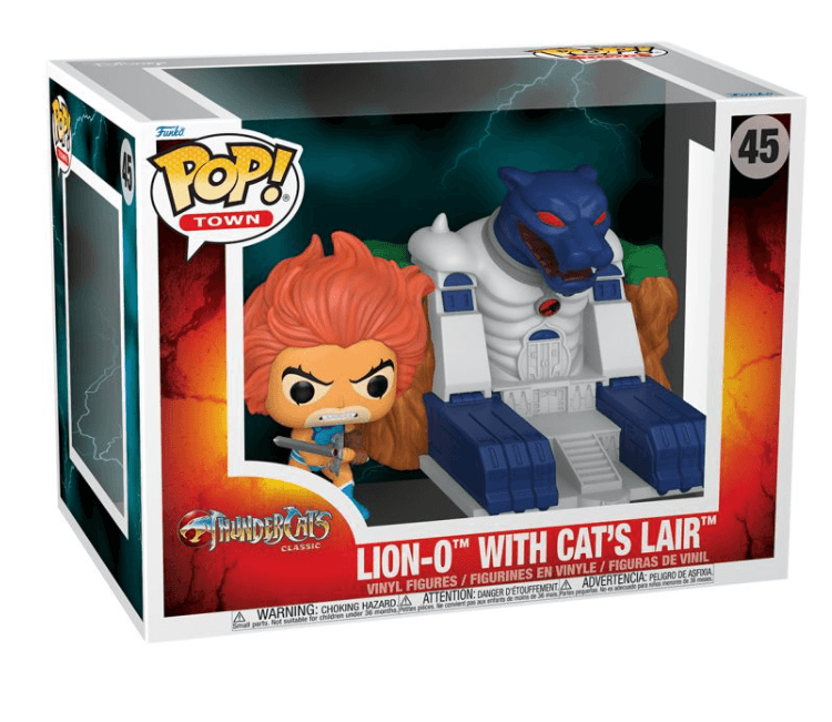 Funko - POP! - Thundercats - Lion-O with Cat's Lair Town