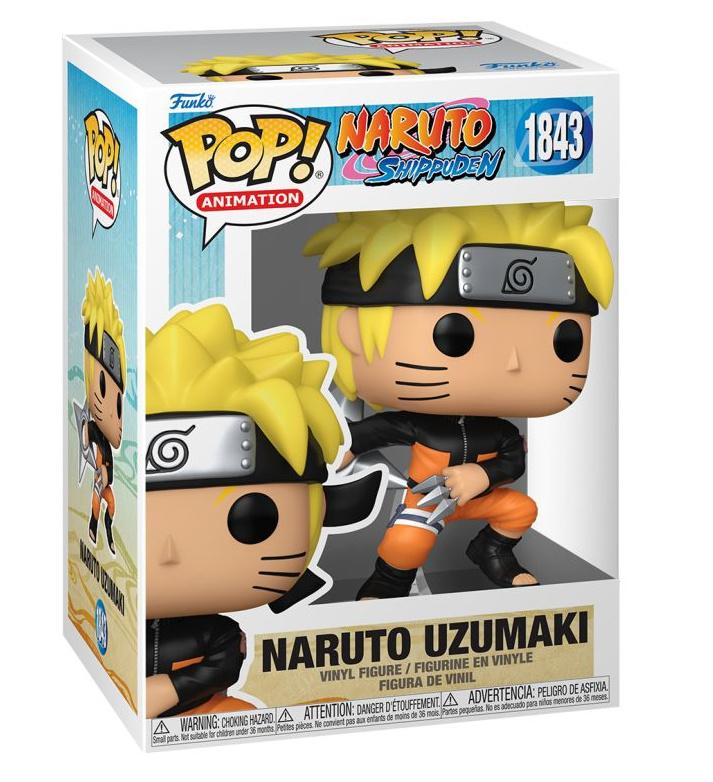 Funko - POP! - Naruto - Naruto Uzumaki with Shuriken Vinyl, sortiert, 1 Stück