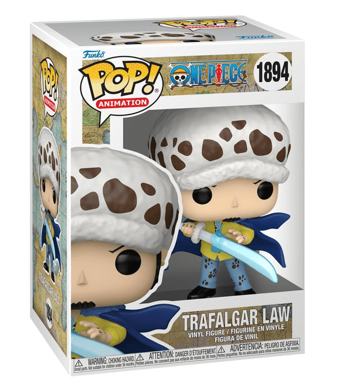 Funko - POP! - One Piece - Trafalgar Law with Blue Anesthesia Vinyl