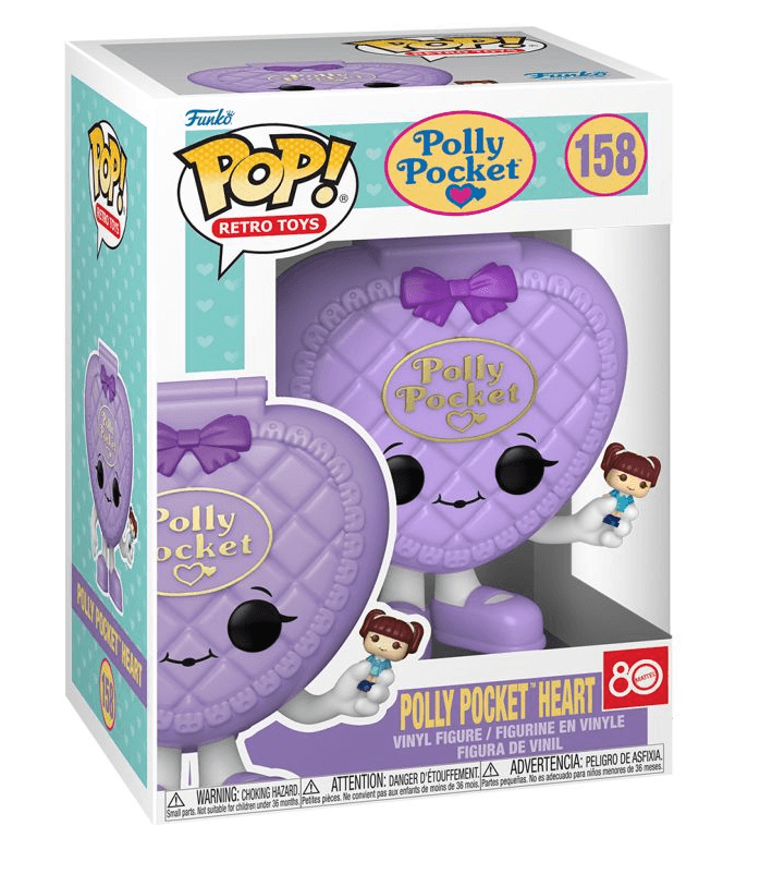 Funko - POP! - Retro Toys: Polly Pocket - Heart Shell (Purple) Vinyl