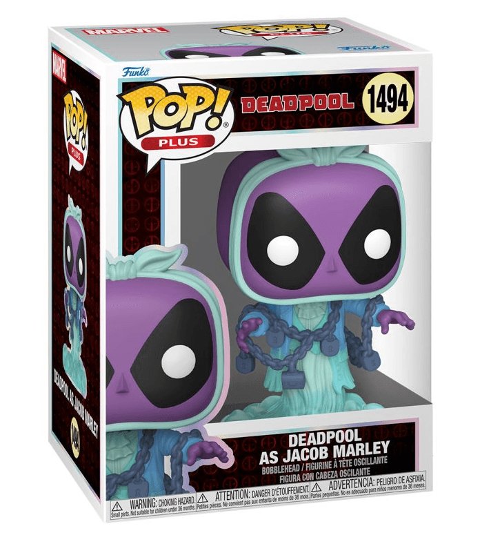 Funko - POP! - Deadpool: Literary Classics - Deadpool as Jacob Marley Vinyl 