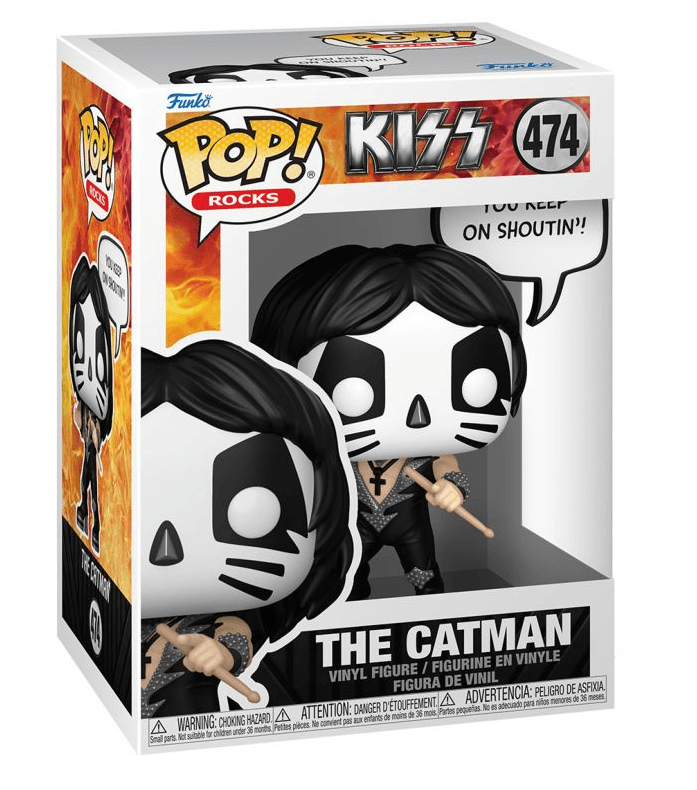 Funko - POP! - KISS - The Catman (Rock & Roll All Night) Vinyl Sayings
