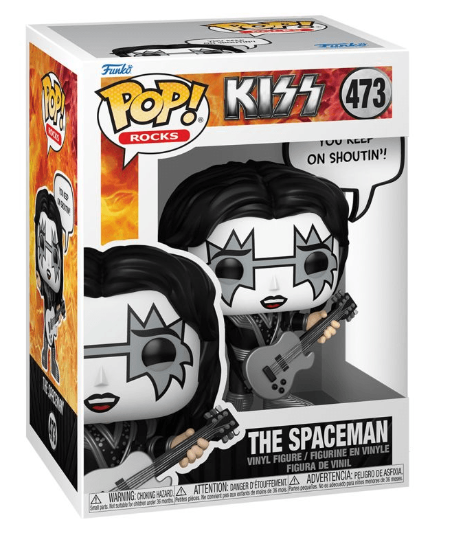 Funko - POP! - KISS - The Spaceman (Rock & Roll All Night) Vinyl Sayings