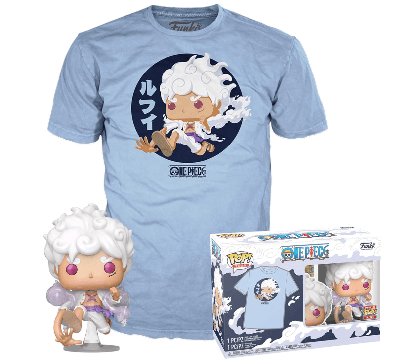 Funko - POP! - POP! And Tee - One Piece Luffy Fifth Gear, Größe L