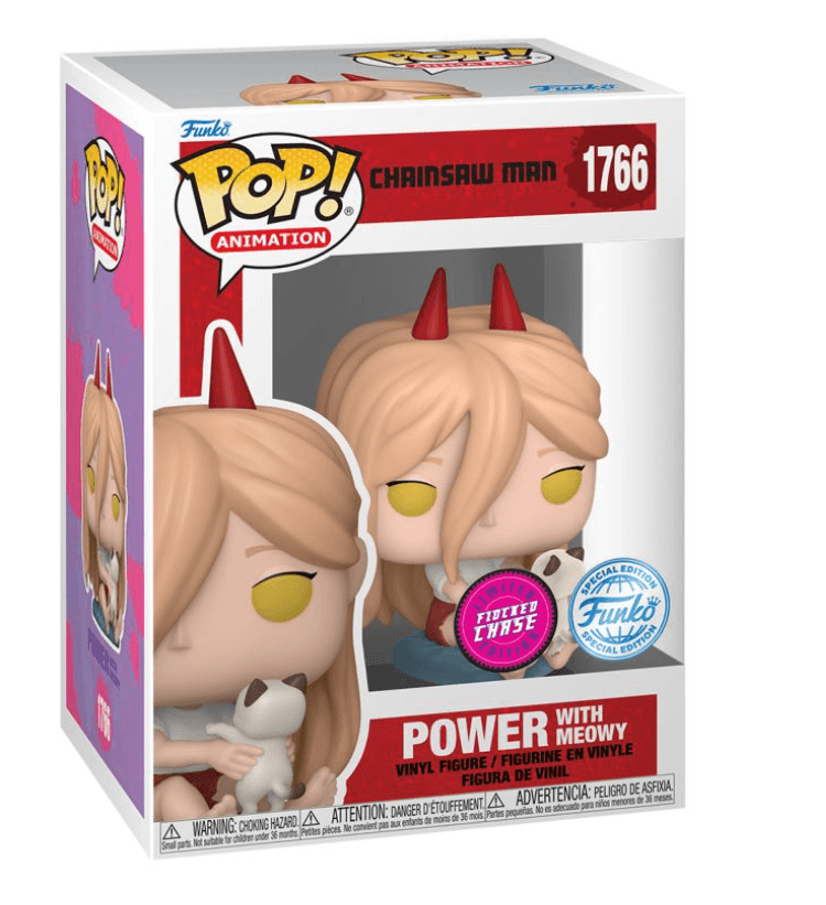 Produktbild Funko - POP! - Chainsaw Man - Power with Meowy Vinyl, sortiert, 1 Stück 3 von 4