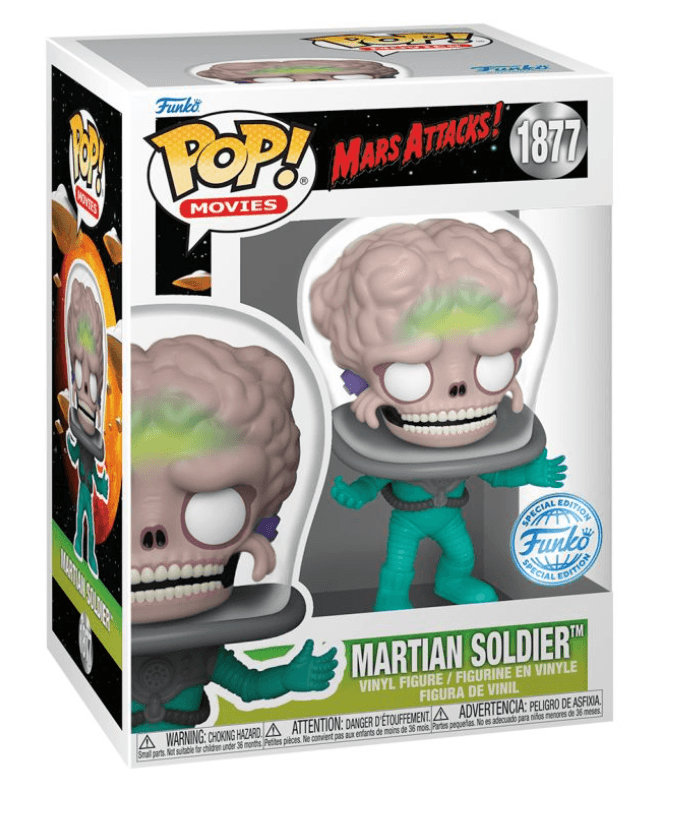 Funko - POP! - Mars Attacks - Martian Soldier Vinyl