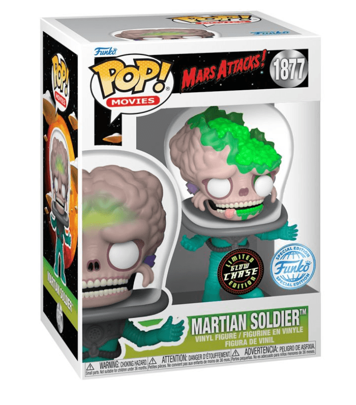 Produktbild Funko - POP! - Mars Attacks - Martian Soldier Vinyl 3 von 4