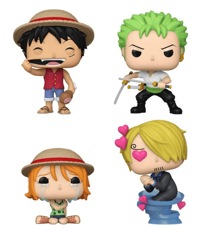 Produktbild Funko - POP! - One Piece - Refresh Vinyl 4-Pack 2 von 2