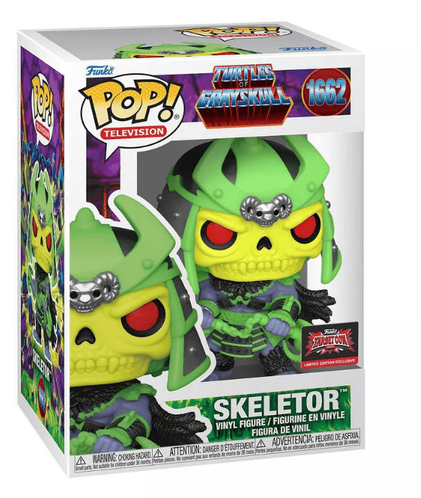 Funko - POP! - Masters of the Universe x TMNT Skeletor Figure Vinyl