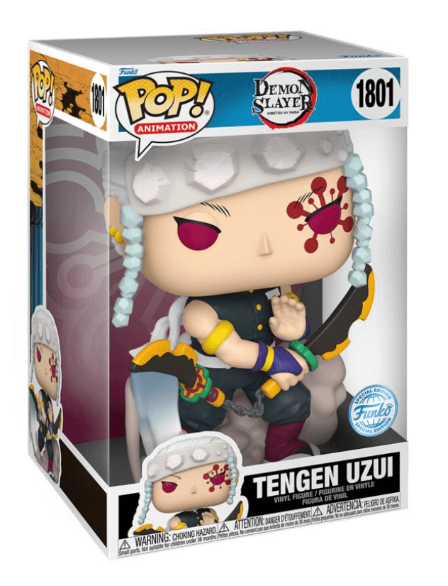 Funko - POP! - Demon Slayer - Tengen Uzui US Exclusive 10" Vinyl