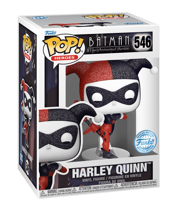 Funko - POP! - Batman: The Animated Series - Harley Quinn Diamond Glitter Vinyl 