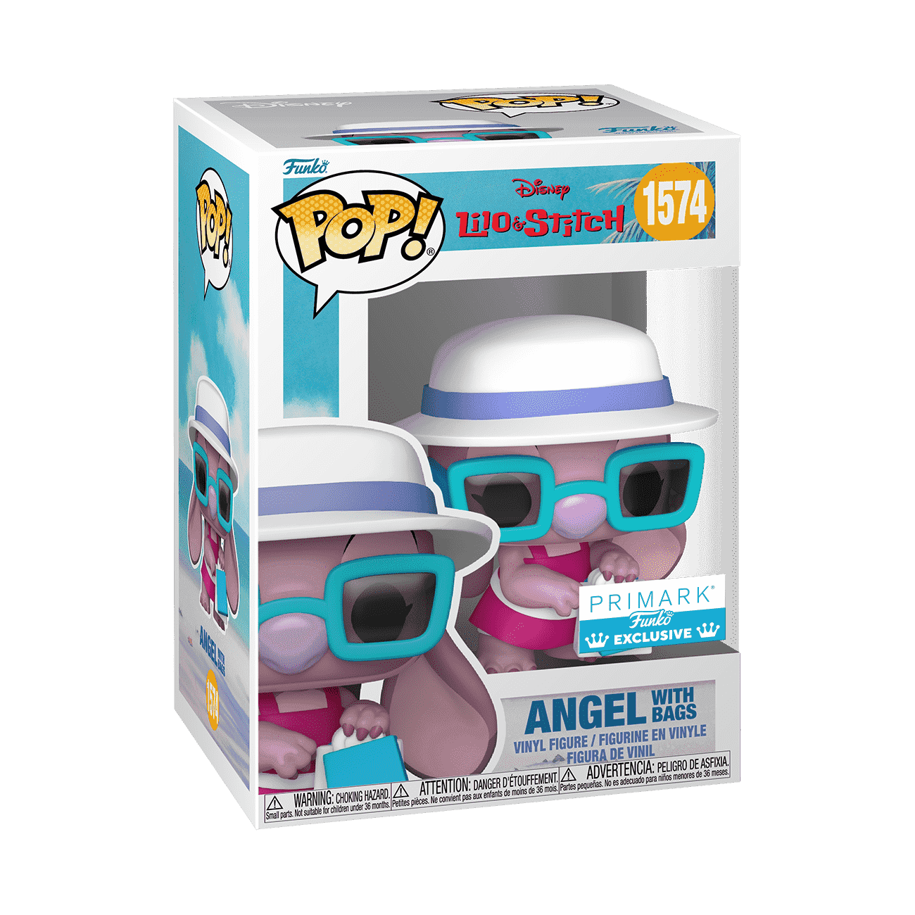 Funko POP! Disney Lilo & Stitch Angel mit Taschen