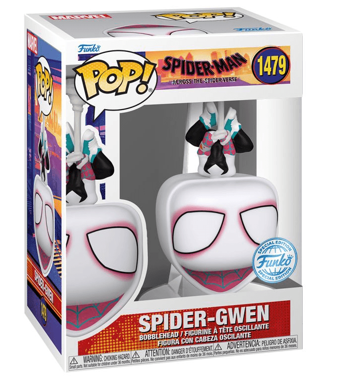 Funko - POP! - Spider-Man: Across the Spider-Verse - Spider-Gwen (Upside Down)  