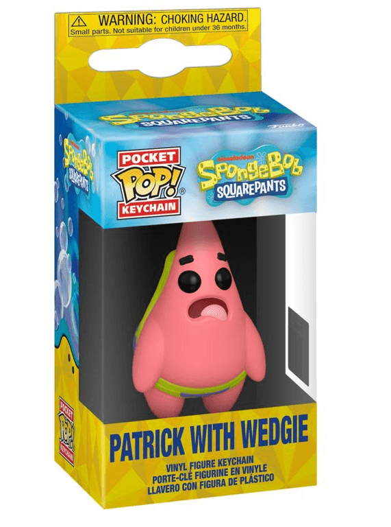Funko - POP! - SpongeBob Squarepants - Patrick with Wedgie Keychain