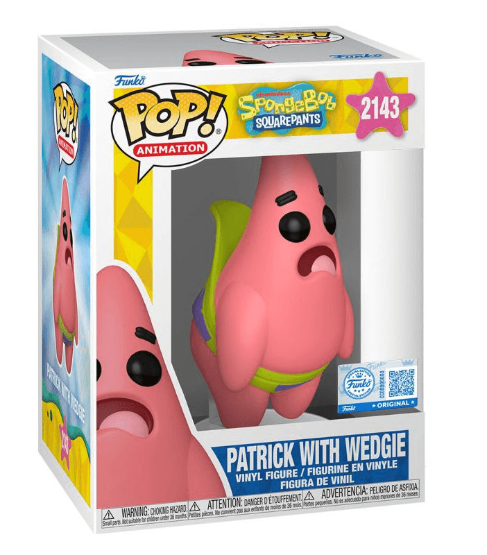 Funko - POP! - SpongeBob Squarepants - Patrick with Wedgie Vinyl