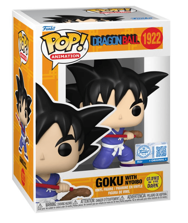 Funko - POP! - Dragon Ball - Goku with Nyoibou Glow Vinyl