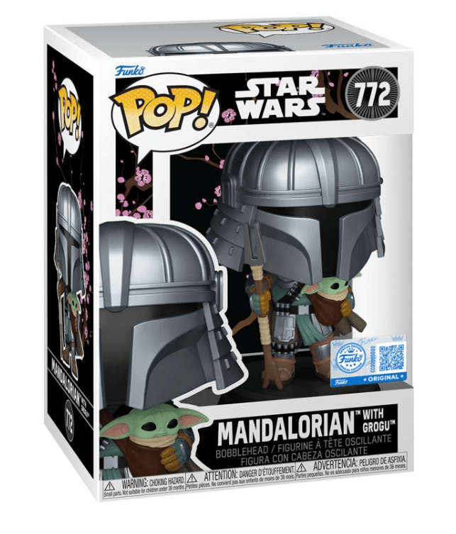 Funko - POP! - Star Wars: Impressions - Mandalorian with Grogu Vinyl