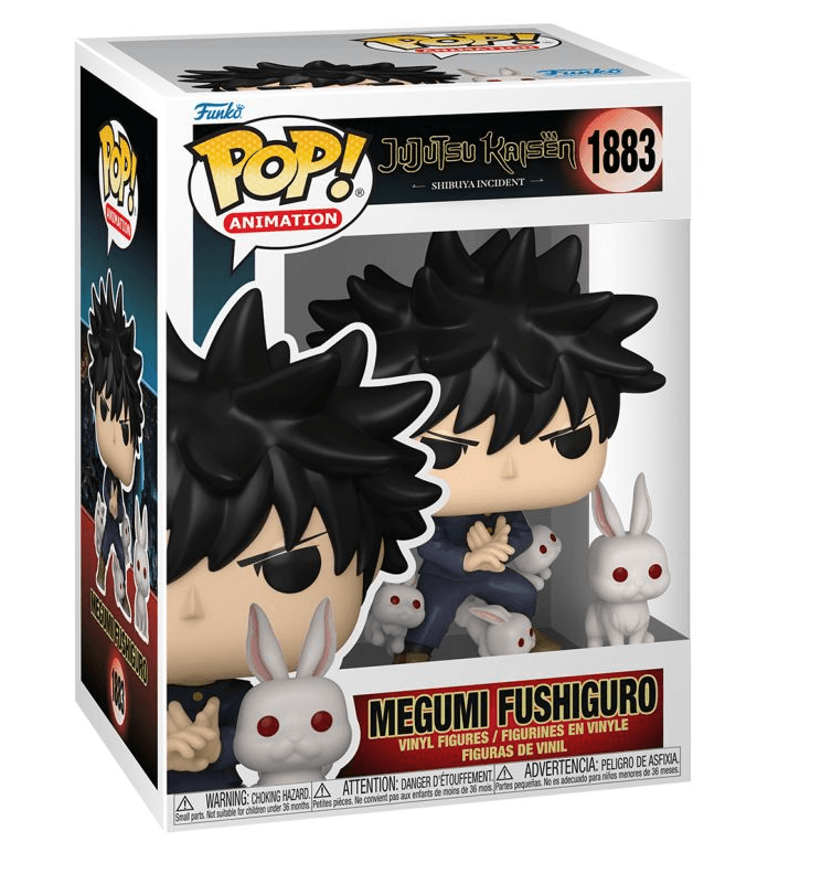 Funko - POP! - Jujutsu Kaisen - Megumi Fushiguro w/Rabbit Vinyl