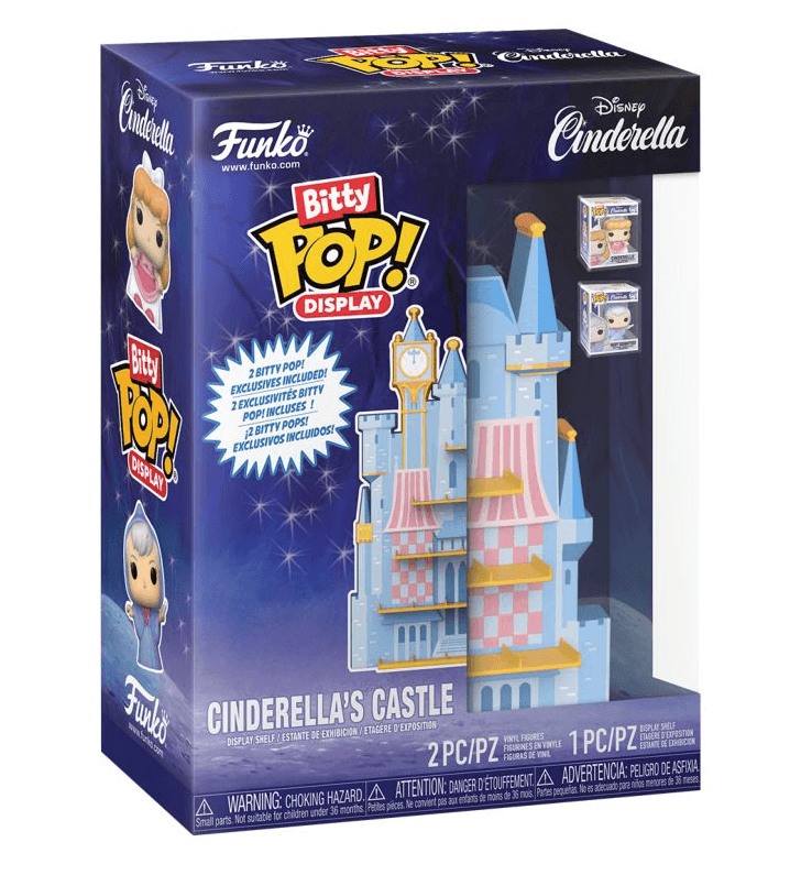Funko - POP! - Disney - Cinderella's Castle Bitty Showcase