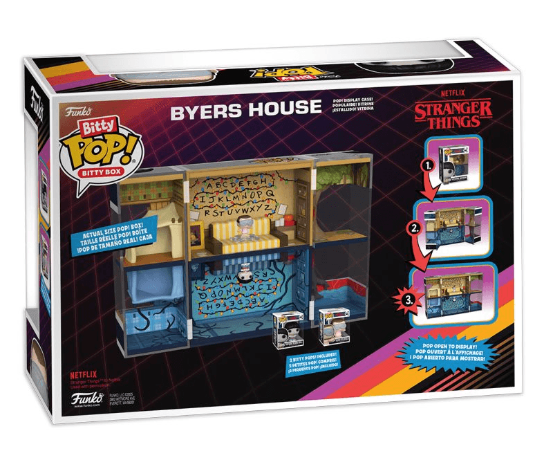 Produktbild Funko - POP! - Stranger Things - Byers House Bitty Box Playset 2 von 8