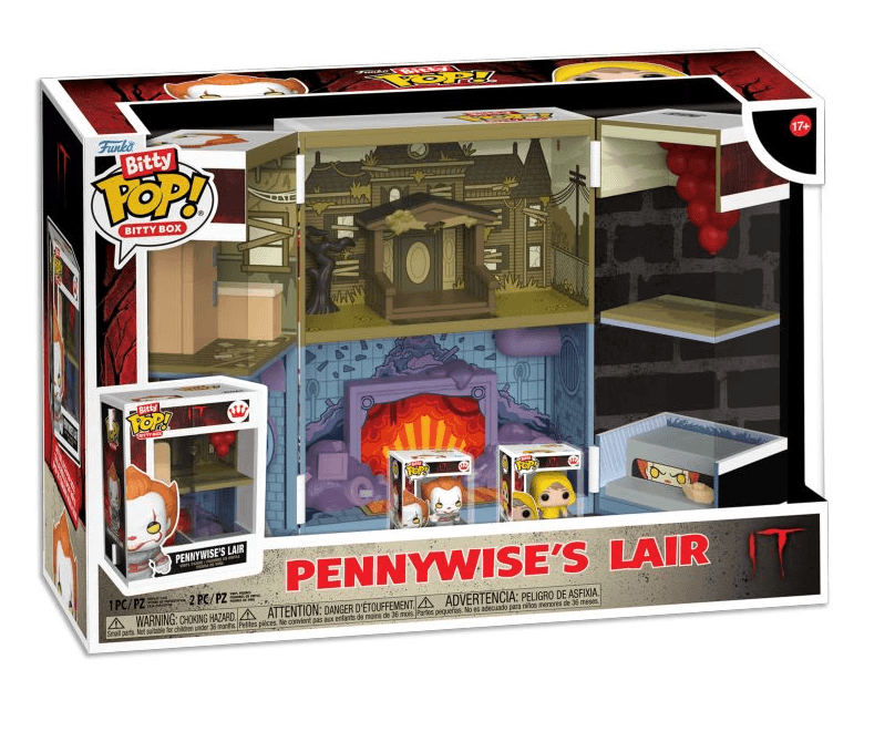 Funko - POP! - IT - Pennywise's Lair Bitty Box Playset