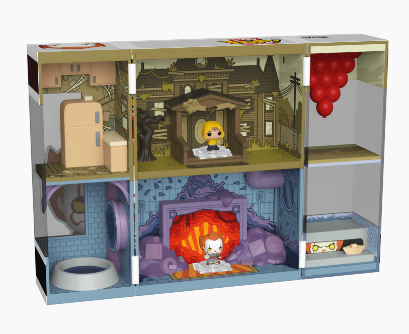 Produktbild Funko - POP! - IT - Pennywise's Lair Bitty Box Playset 3 von 9