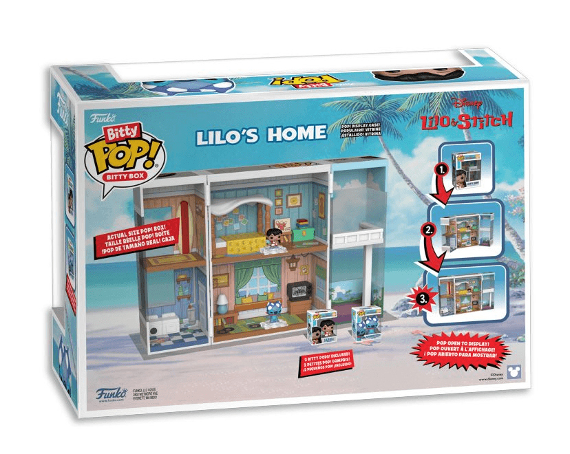 Produktbild Funko - POP! - Lilo & Stitch - Lilo's Home Bitty Box Playset 2 von 8