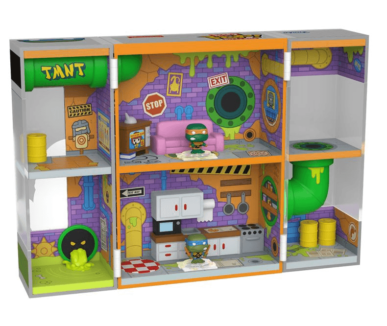 Produktbild Funko - POP! - Teenage Mutant Ninja Turtles - Sewer Home Bitty Box Playset 2 von 6