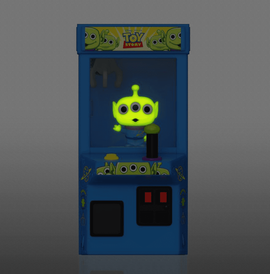 Produktbild Funko - POP! - Toy Story - Alien (Glow) Bitty Arcade Claw Machine 5 von 6