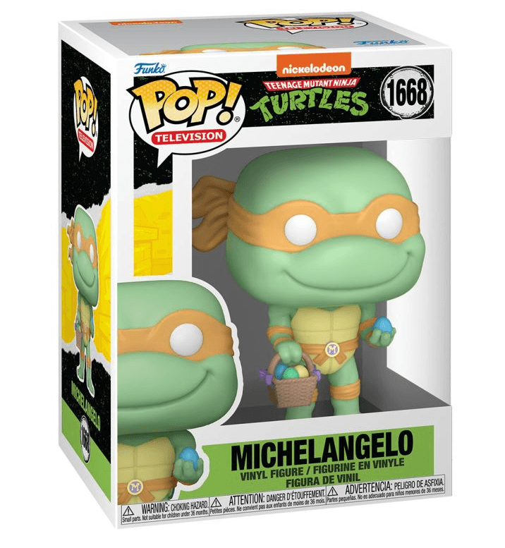Funko - POP! - Teenage Mutant Ninja Turtles - Michelangelo Easter Vinyl
