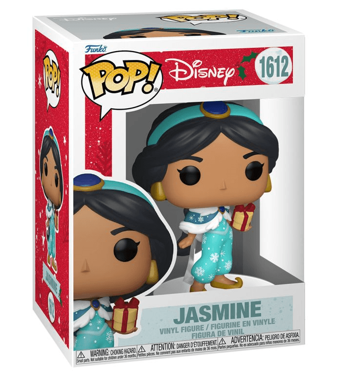 Funko - POP! - Disney: Princess - Jasmine (Holiday) Vinyl