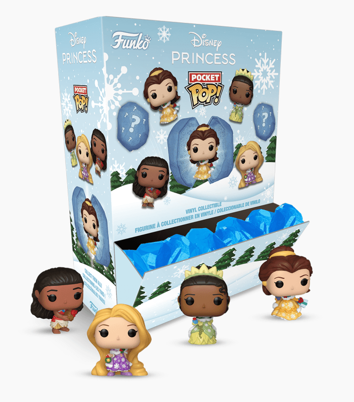 Funko - POP! - Disney: Princess - Snowball Capsule Pocket Pop! Blind Bags, sortiert, 1 Stück