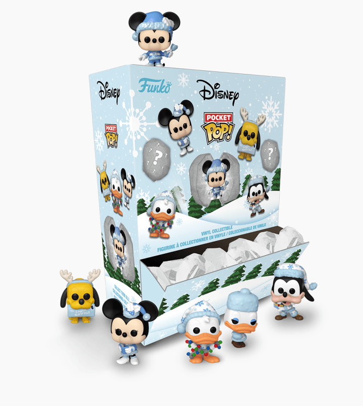 Funko - POP! - Disney - Snowball Capsule Pocket Pop! Blind Bags, sortiert, 1 Stück