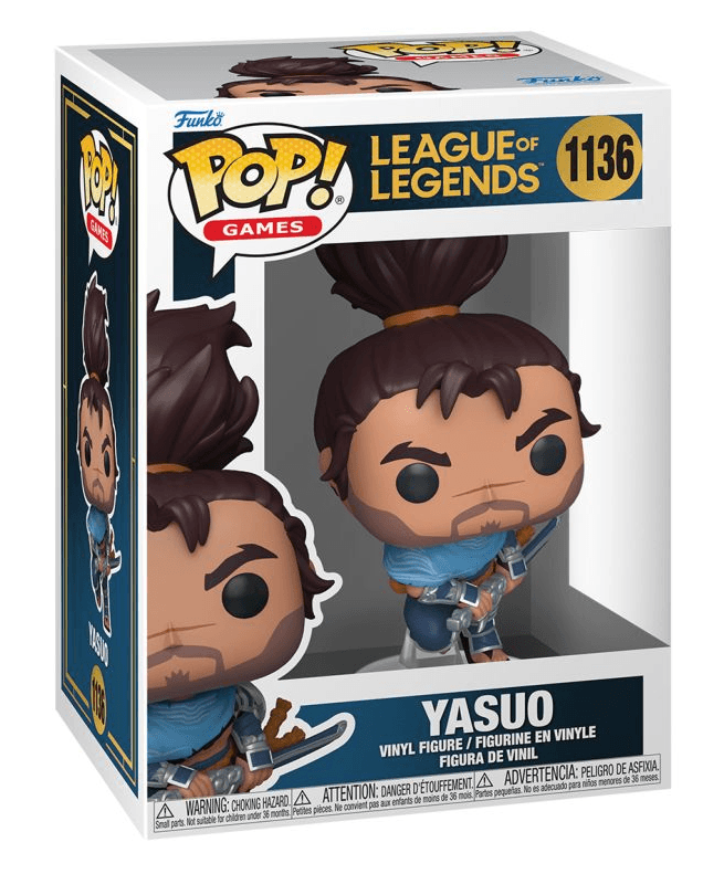 Funko - POP! - League of Legends - Yasuo Vinyl
