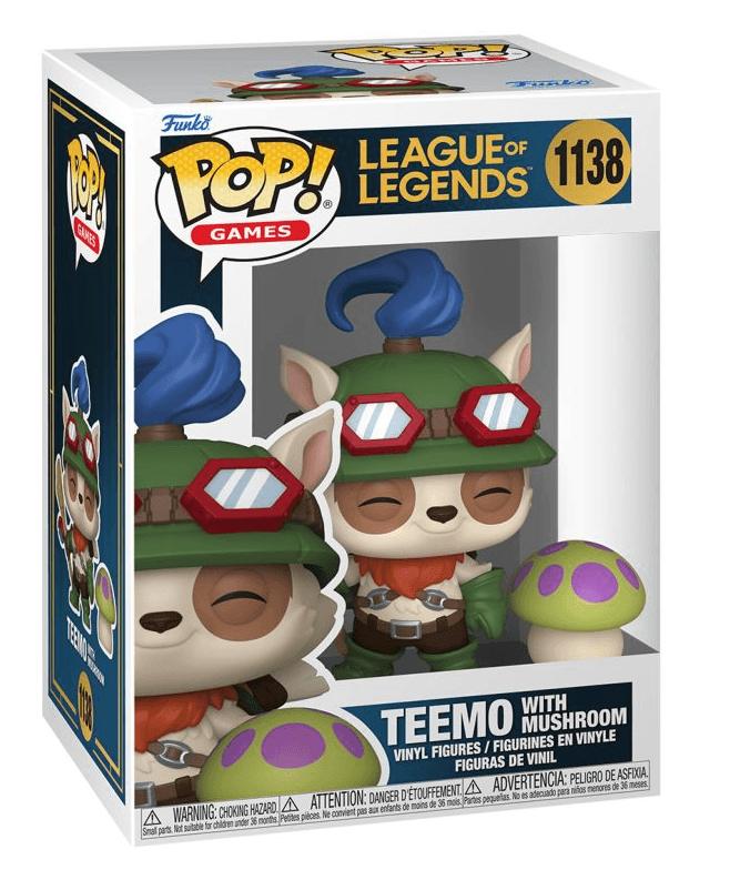 Funko - POP! - League of Legends - Teemo with Mushroom Vinyl